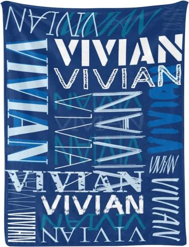 Vista 36 de Dr.TOUGH Manta personalizada con nombre, texto y nombre, para regalos de cumpleaños de adultos o niños, Navidad, regalo de la madre, del padre, día