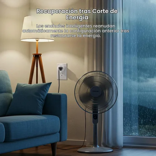 Vista 5 de GHome Smart Mini enchufe Wi-Fi, toma Wi-Fi inteligente para el hogar compatible con Alexa, Google Home e IFTTT, no requiere concentrador