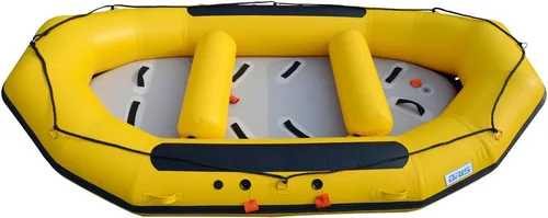 Vista 3 de BRIS FloatingTubes inflables del barco inflable de la balsa del río del agua blanca de 3.9 ft m 12ft