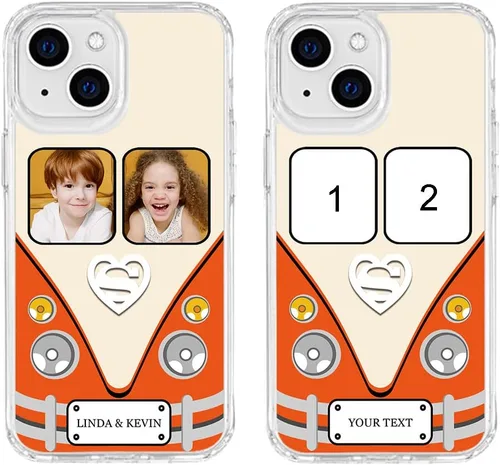 Vista 382 de Funda de teléfono personalizada para Apple iPhone 8 Plus iPhone 7 Plus, personalizada con foto, imagen, texto, imagen, diseño de imagen