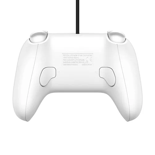 Vista 3 de 8Bitdo Ultimate Wired Controller, USB Wired Controller for PC Windows 10, Android, Steam Deck, Raspberry Pi and Switch (White)