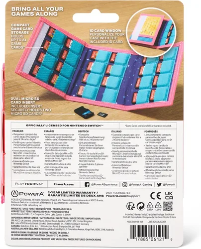 Vista 2 de PowerA Soporte para tarjetas de juego TriFold para Nintendo Switch