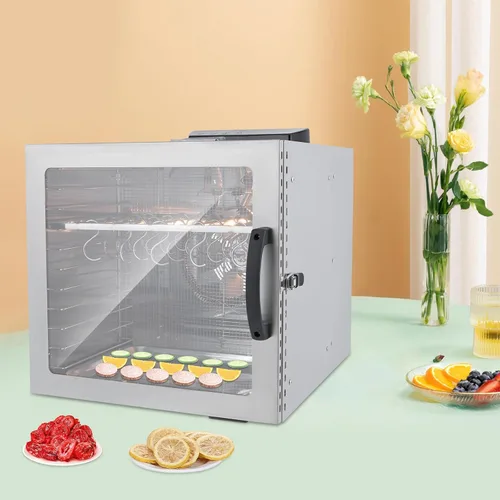 Vista 4 de 42.5L Food Dehydrator, 1000W Stainless Steel Food Dehydrator Machine
