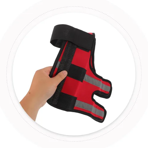Vista 4 de Adjustable Dog Front Leg Brace for Injury Arthritis Support Breathable Canine Elbow Protector Sleeve for Small and Medium Dogs Secure Protective