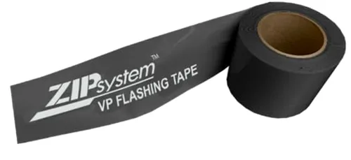 Vista 2 de Cinta de Sellado ZIP System Huber 3.75 pulgadas x 90 pies Permeable al Vapor Cinta de Sellado Autoadhesiva para Aberturas en Bruto