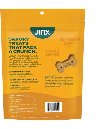 Vista 10 de Jinx - Galletas para perros, golosinas horneadas al horno con caldo