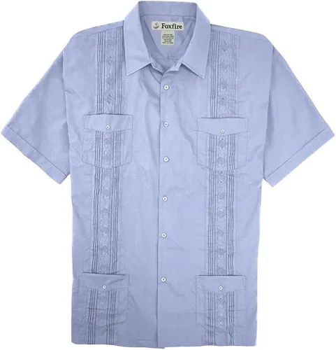 Vista 2 de Foxfire Guayabera de manga corta bordada