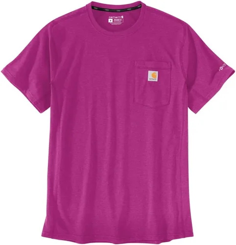 Vista 17 de Carhartt Para Hombre 104616 Force® Ajuste Relajado Peso Medio Manga Corta con Bolsillo Aventurine