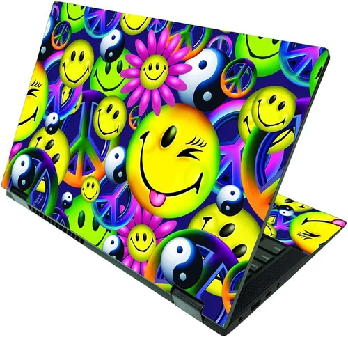 Vista 23 de MightySkins Skin compatible con Lenovo IdeaPad Flex 5 2 en 1 de 15 pulgadas (2021) - Humo brillante Funda protectora de vinilo duradera y única
