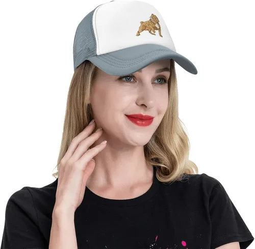 Vista 9 de American Bully Trucker Hat - Mesh Baseball Snapback Cap for Men Or Women Outdoors