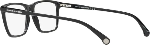 Vista 5 de Brooks Brothers BB2037 - Marcos cuadrados para gafas de prescripción para hombre lente negrodemostración 2244in Negro blackDemo Lens 57 mm