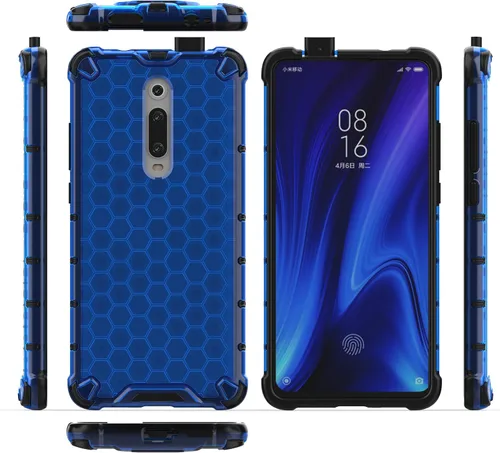 Vista 11 de Pzwoxukhov Funda compatible con Redmi A1, compatible con Redmi A2 Honeycomb Anti-caída Absorción de Golpes Negro