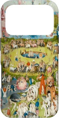 Vista 30 de Hieronymus Bosch - Carcasa para iPhone 17, diseño de jardín de las delicias terrenales