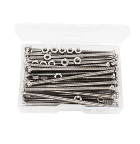 Vista 7 de cSeao 100 unidades M2 x 4 mm Tornillos de cabeza plana Phillips para máquina de acero inoxidable 304