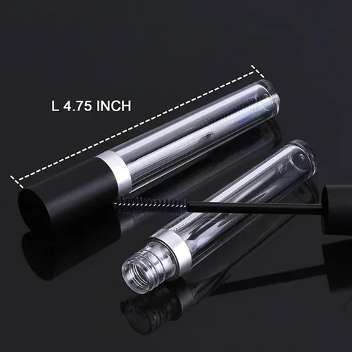 Vista 2 de Tubo de rímel vacío y varita delineador de ojos, tubo de rímel de 0.3 fl oz, botella contenedor de pestañas, tubos vacíos y delineadores de ojos
