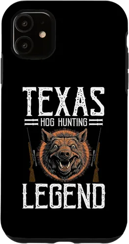 Vista 5 de iPhone 15 Pig Hunting Quote for Hog Exterminator and Boar Hunting Case