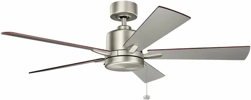 Vista 5 de KICHLER 330242OZ - Ventilador de techo con 5 aspas de nogal, Bronce/Oscuro