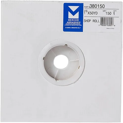 Vista 5 de Mercer Industries 381100 100 rollo de papel de lija.