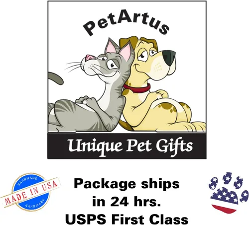 Vista 7 de PetArt.us Perro de Presa Canario - Impresión artística personalizada - Nombre de mascota personalizado, regalo para los amantes de los perros