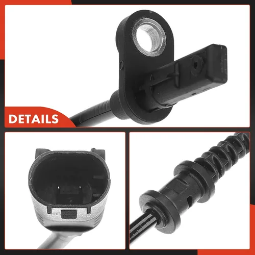 Vista 7 de A-Premium Sensor de velocidad de rueda ABS compatible con modelos Mercedes-Benz - B Electric Drive 2014-2015, B250 2013-2017, B250e 2016-2017