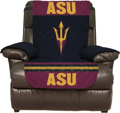 Vista 9 de Pegasus Sports NCAA - Funda protectora de microfibra para muebles con correas elásticas