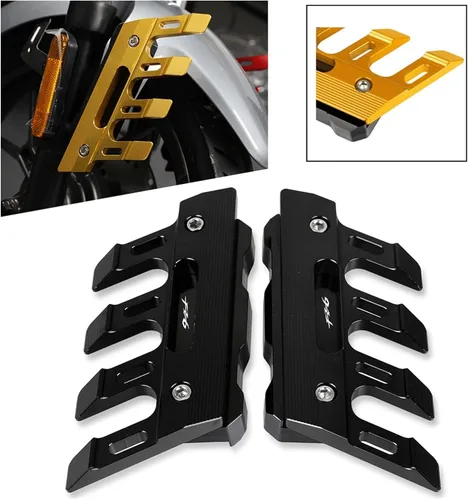 Vista 5 de Protectores de horquilla delantera para motocicleta guardabarros lateral para Yamaha FZ6 FZ 6 FZ-6 2001-2021 2020 2019 2018 2017 2016 2015 2014 2013