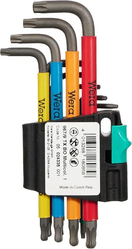 Vista 2 de 967 SPKL/9 TX BO Juego de llaves en L para tornillos Torx a prueba de manipuladores