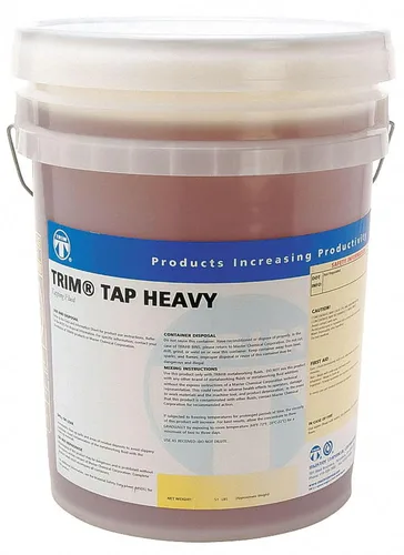 Vista 4 de TRIM Fluidos de corte y molienda TAPHVY/1 TAP Heavy Fluido de alta lubricidad para roscado, jarra de 1 gal