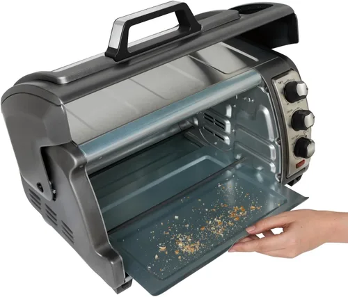 Vista 7 de Hamilton Beach Easy Reach 31126 horno de convección, plateado