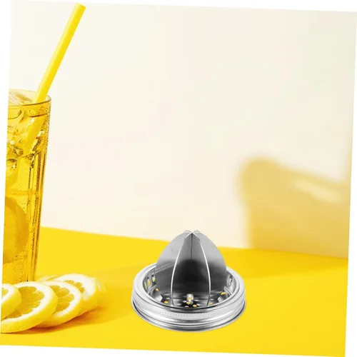 Vista 5 de Cabilock Manual Stainless Steel Citrus Juicer with Ergonomic Handle Efficient Hand Press Juicer for Lemons and Oranges Easy to Clean Dishwasher Safe
