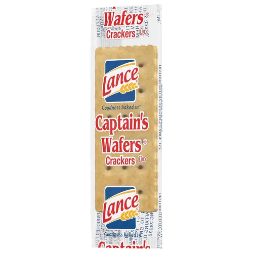 Vista 5 de Lance Captain Wafers - Sabor original, 2 paquetes individuales, 500 paquetes en total, 0.23 onzas cada uno