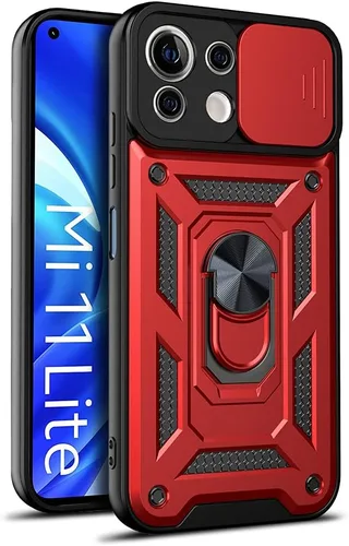Vista 32 de Compatible con Tecno Pova Neo 2 Bracket Shell, con cubierta deslizante para lente de cámara compatible con Tecno Pova Neo 2 LG6n Case Negro