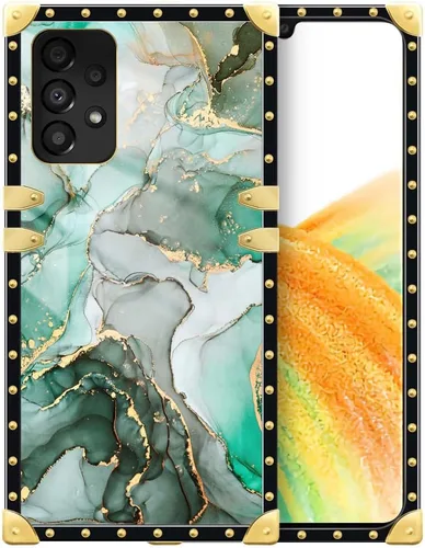 Vista 38 de Funda compatible con Samsung Galaxy A03S 4G, TPU suave de lujo y parte trasera de policarbonato duro para niñas y mujeres, funda protectora a prueba
