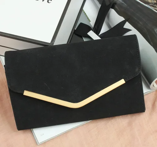 Vista 2 de Bolso de mano para mujer, bolso de mano con cadena desmontable para bodas y fiestas