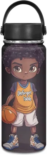 Vista 14 de ZOUTAIRONG Botellas de agua aisladas con asa para niños del 4 de julio, botella de agua metálica de acero inoxidable para niños, botella de agua