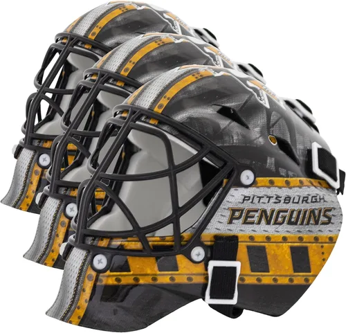 Vista 29 de Franklin Sports mini máscara para portero con logo de la NHL