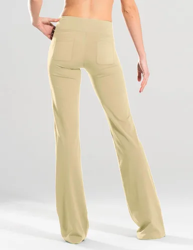 Vista 40 de Safort Pantalones de yoga con entrepierna de 28" 30" 32" 34"más amplios en la parte inferior para botas altas, 4 bolsillos, UPF50+