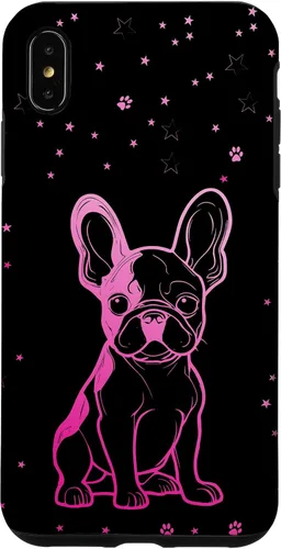 Vista 11 de Funda para iPhone 16 Bulldog francés con patrones abstractos para amantes de los perros
