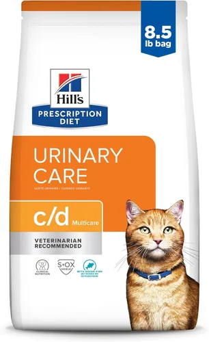 Vista 20 de Hills C/D Alimento para gatos, para la vejiga, múltiples cuidados, 4 lb