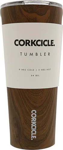 Vista 20 de Corkcicle - Taza de viaje, acero inoxidable con aislamiento Camuflaje del bosque