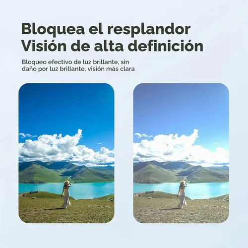 Vista 6 de Asixxsix Lentes inteligentes, con iless Bluetooth V5.0 EDR polarizadas con lente UV400, control táctil, gafas de sol deportivas con lente UV400