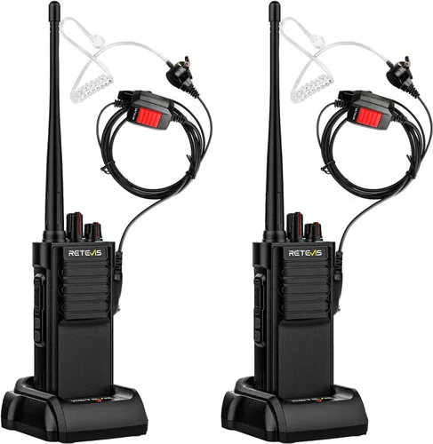 Vista 12 de Retevis Walkie Talkie RT29G Heavy Duty de largo alcance
