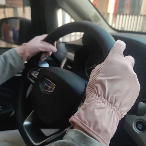 Vista 7 de Guantes de conducción para mujer con protección UV UPF 50+ transpirable para pantalla táctil