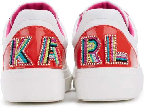 Vista 2 de Karl Lagerfeld Paris Zapatos deportivos Calico Patch con cordones para mujer
