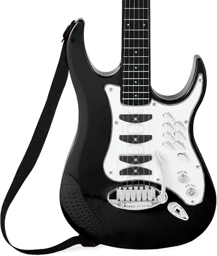 Vista 3 de Best Choice Products Juego de guitarra musical eléctrica para niños, kit de inicio de guitarra de juguete con 6 canciones de demostración, barra