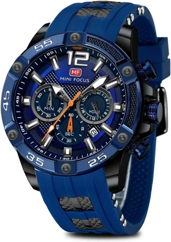 Vista 22 de AIMES Watch for Men Sport Military Waterproof Chronograph Mens Watches Analog Quartz Big Face Classic Stylish Fashion Casual Designer Business Work