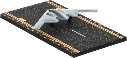 Vista 2 de B-2 Stealth Bomber (Plata) con pista conectable