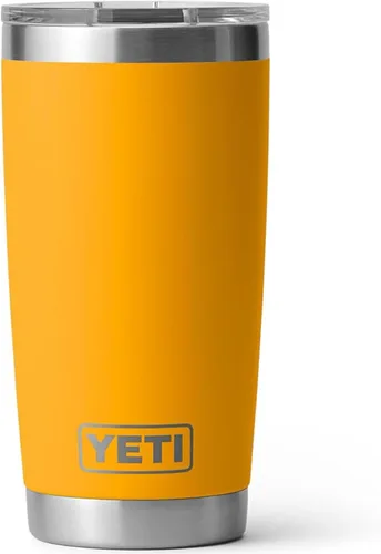 Vista 31 de YETI Rambler - Vaso de acero inoxidable con aislamiento al vacío de 20 onzas con tapa MagSlider Todo acero inoxidable