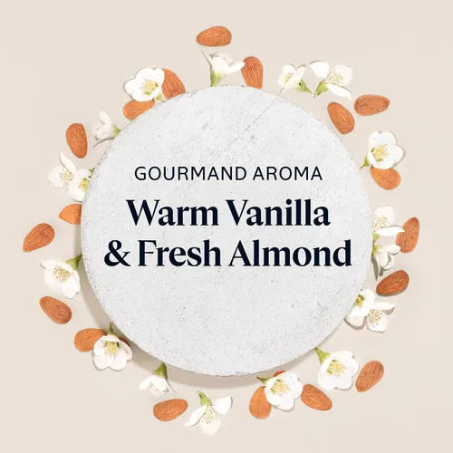Vista 5 de L'Occitane Almond Delicious Shower Gentle Body Wash limpia, hidrata, suaviza y purifica para una piel radiante y suave, cuidado de la piel vegano