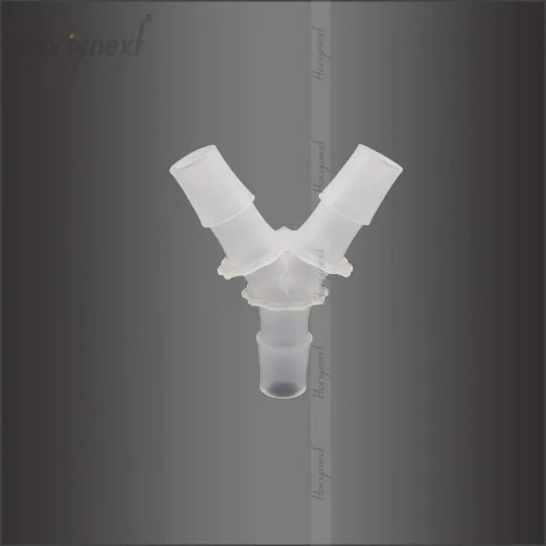 Vista 3 de Conector de púas de 3 vías en forma de Y de plástico de 1/2 "para manguera de aire, accesorio de púas de polipropileno de pp de tubería de agua